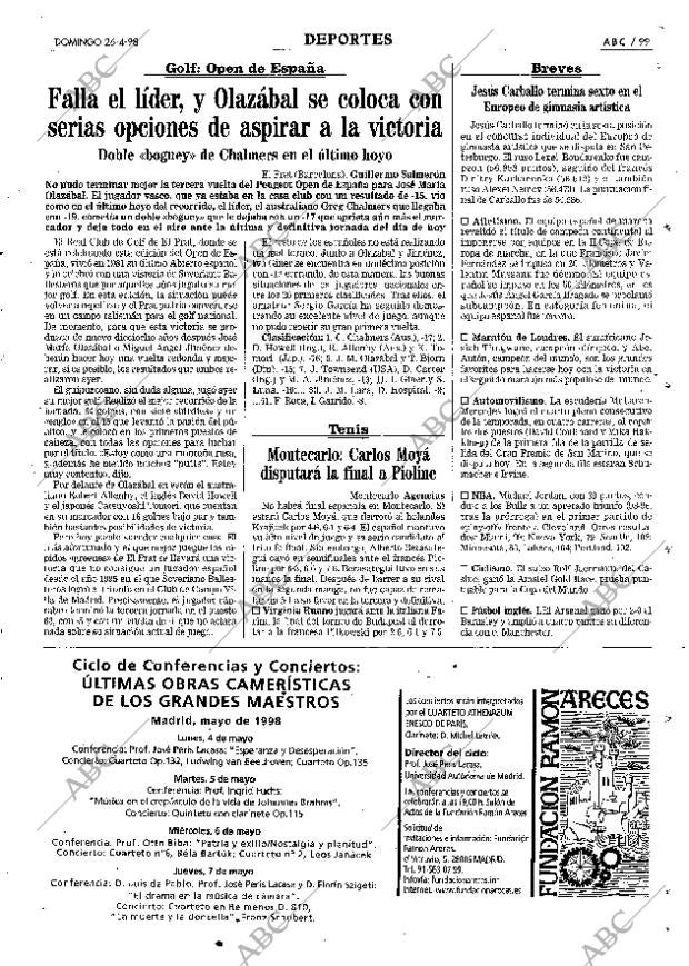 ABC MADRID 26-04-1998 página 99