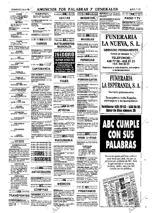 ABC SEVILLA 26-04-1998 página 121