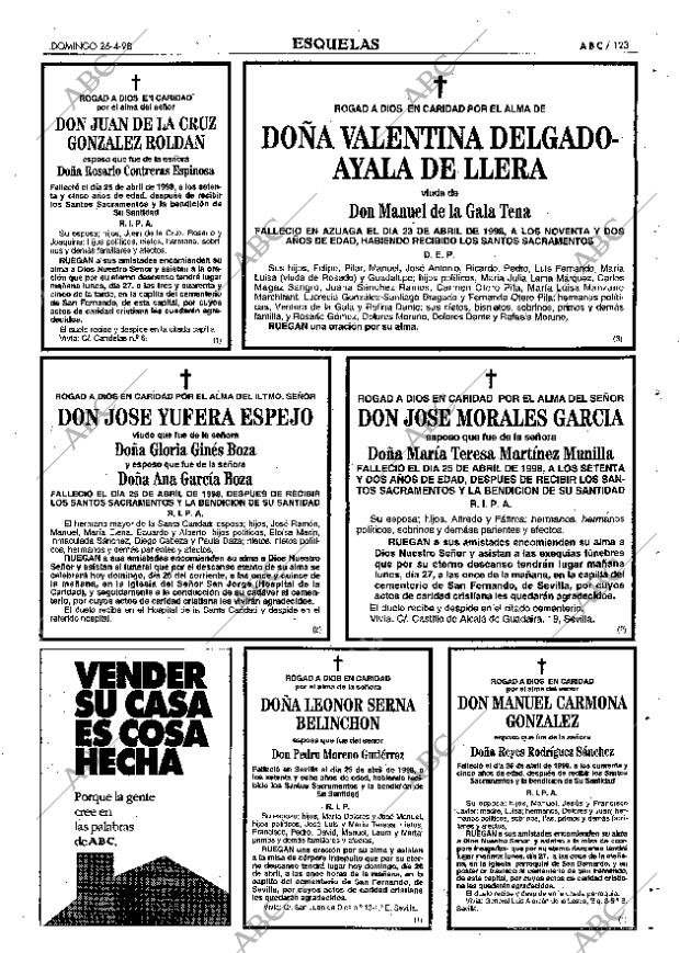 ABC SEVILLA 26-04-1998 página 123