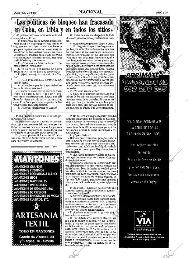ABC SEVILLA 26-04-1998 página 37