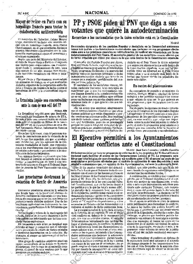 ABC SEVILLA 26-04-1998 página 38