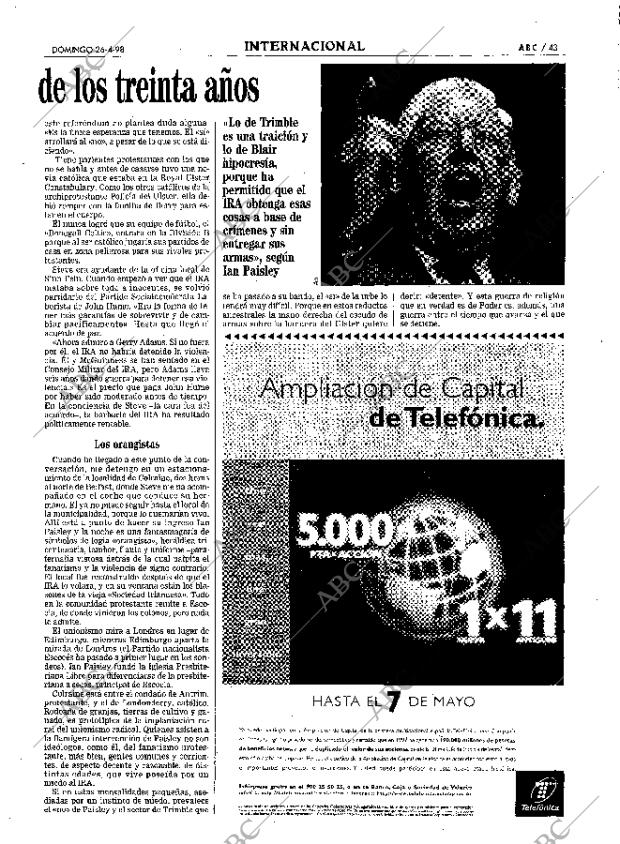 ABC SEVILLA 26-04-1998 página 43