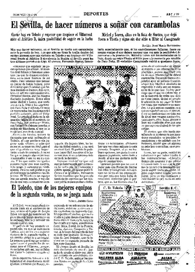ABC SEVILLA 26-04-1998 página 99