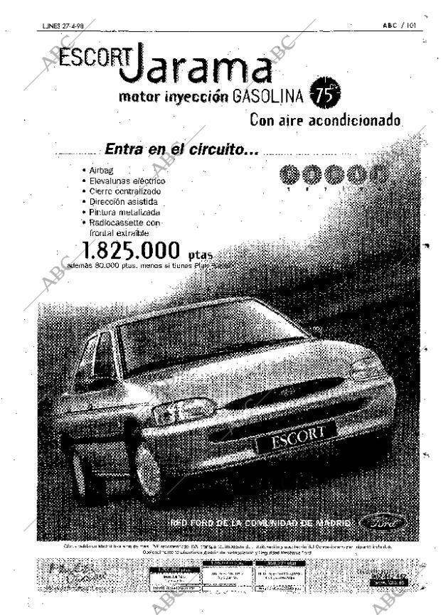 ABC MADRID 27-04-1998 página 101