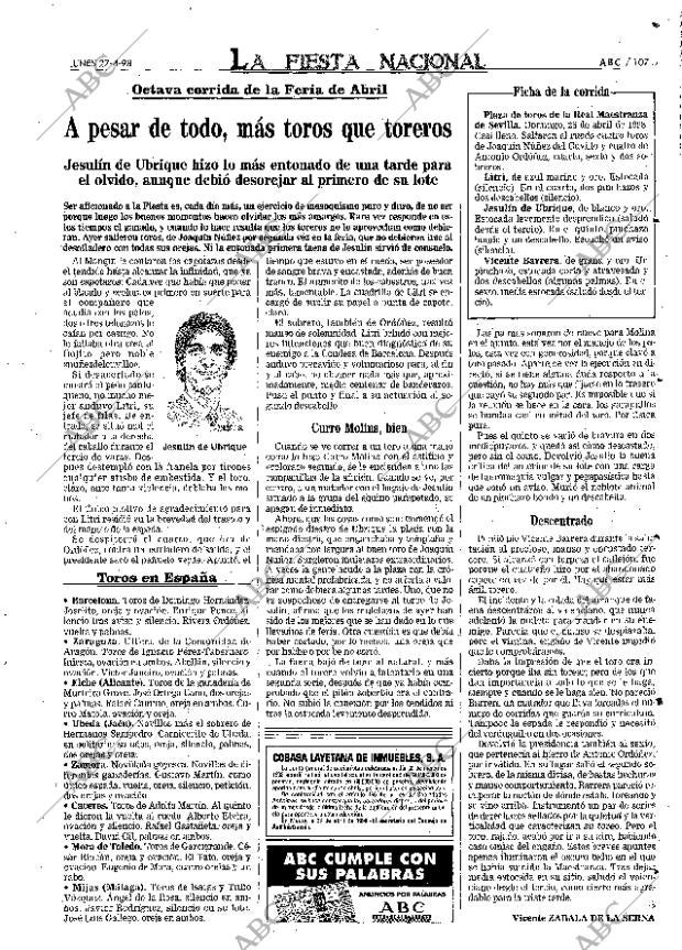 ABC MADRID 27-04-1998 página 107