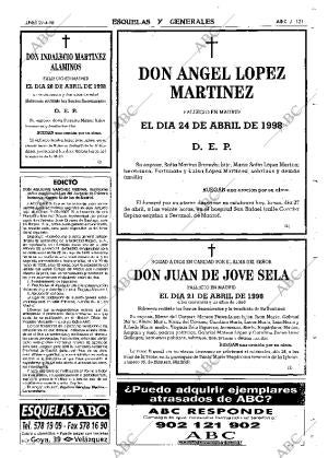 ABC MADRID 27-04-1998 página 121