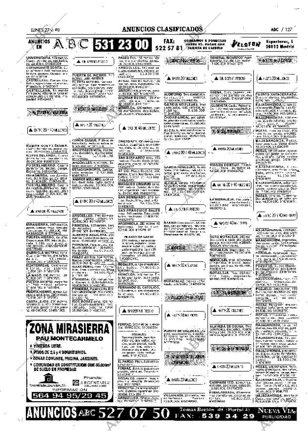 ABC MADRID 27-04-1998 página 127