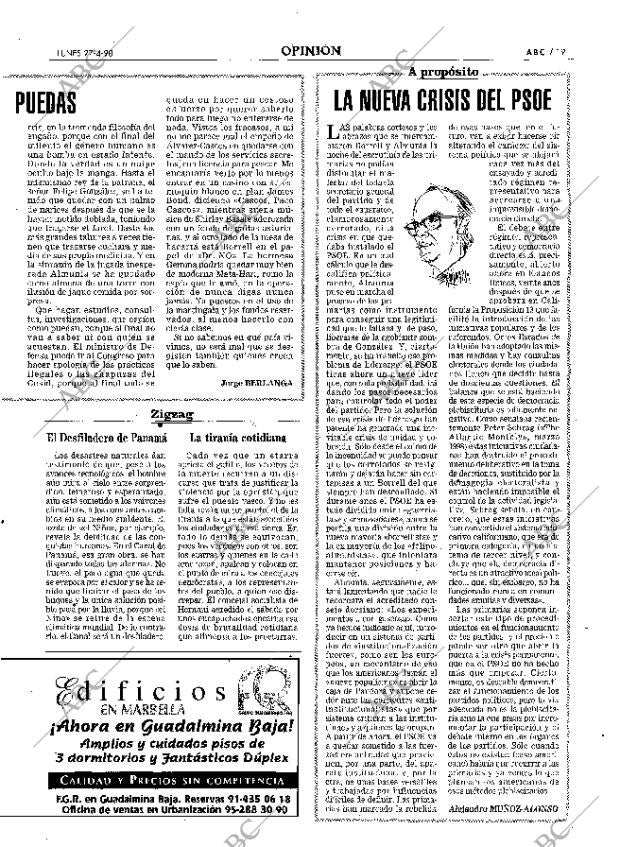 ABC MADRID 27-04-1998 página 19