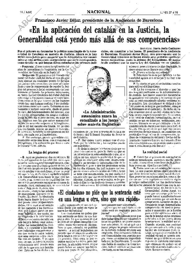 ABC MADRID 27-04-1998 página 28