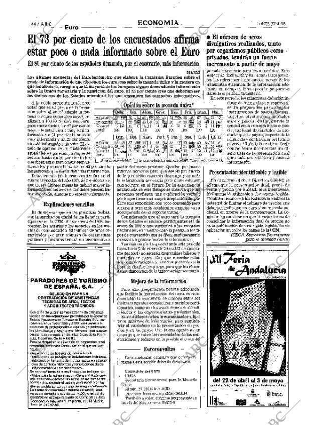 ABC MADRID 27-04-1998 página 44