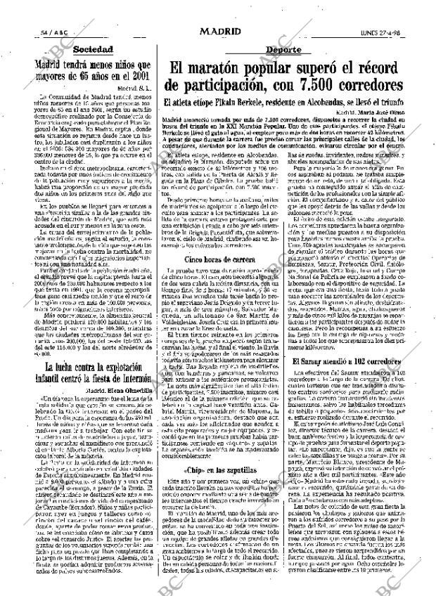 ABC MADRID 27-04-1998 página 54