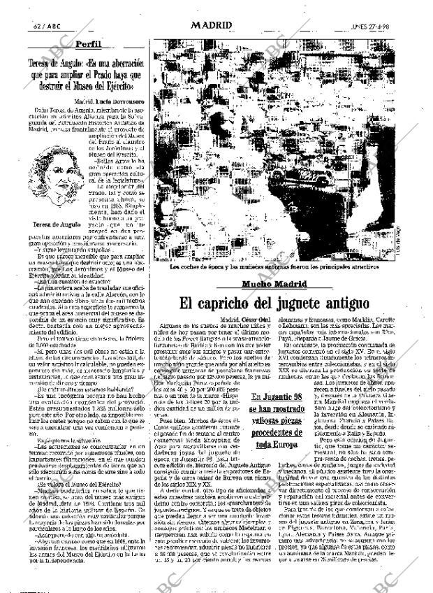ABC MADRID 27-04-1998 página 62
