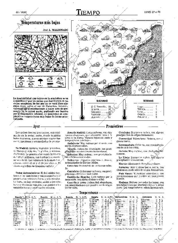 ABC MADRID 27-04-1998 página 66