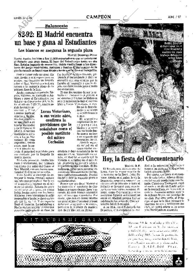 ABC MADRID 27-04-1998 página 97