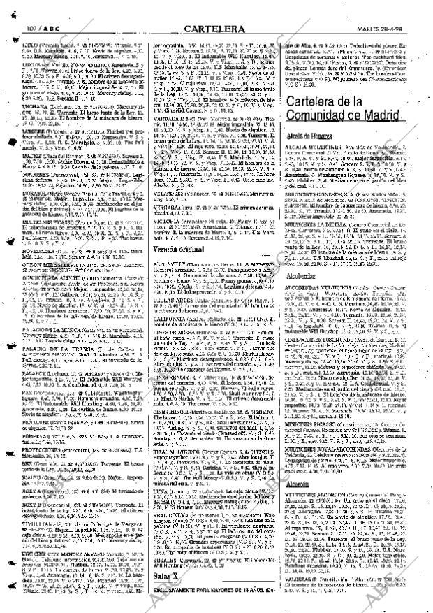 ABC MADRID 28-04-1998 página 102