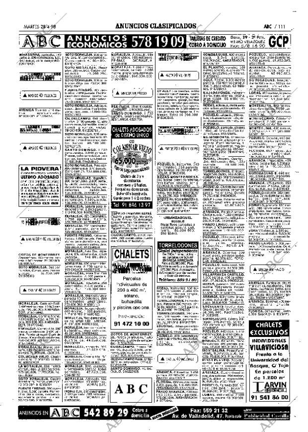 ABC MADRID 28-04-1998 página 111