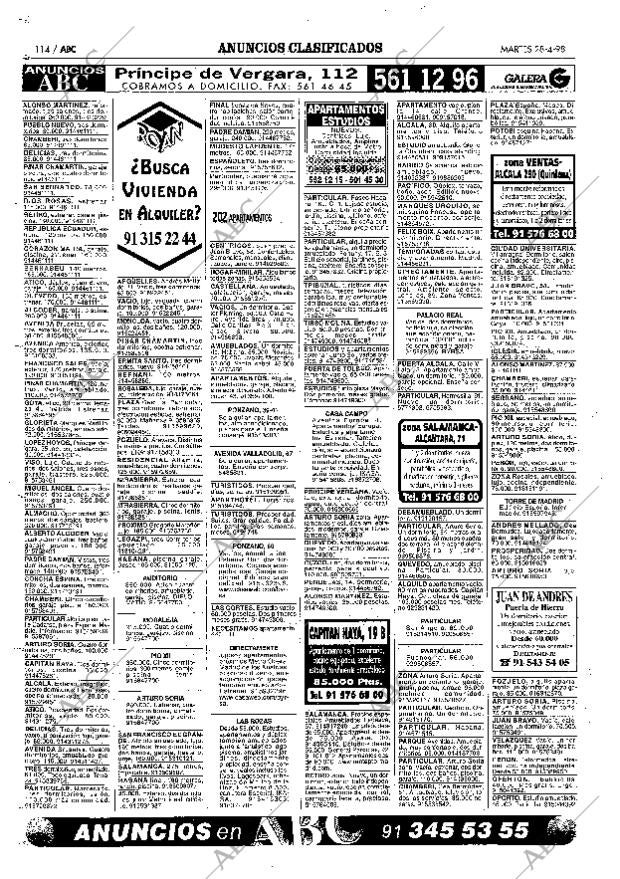 ABC MADRID 28-04-1998 página 114