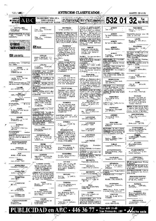 ABC MADRID 28-04-1998 página 122