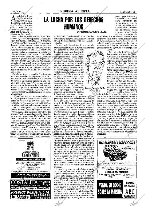 ABC MADRID 28-04-1998 página 30