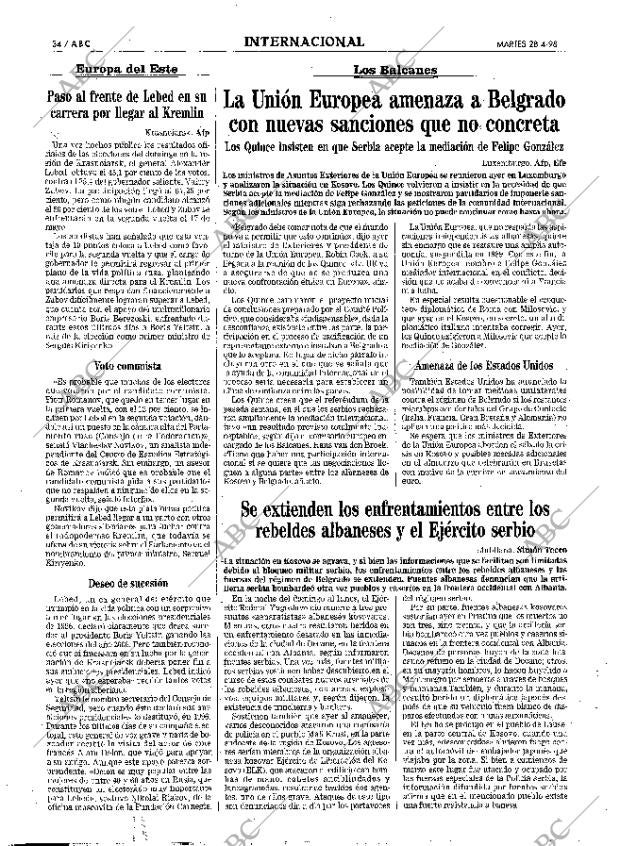 ABC MADRID 28-04-1998 página 34