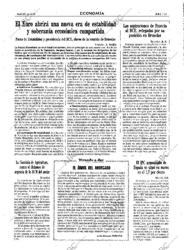 ABC MADRID 28-04-1998 página 41