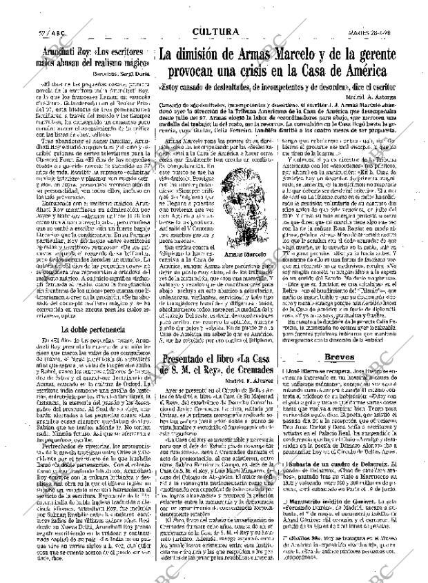 ABC MADRID 28-04-1998 página 52