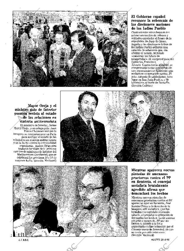 ABC MADRID 28-04-1998 página 6