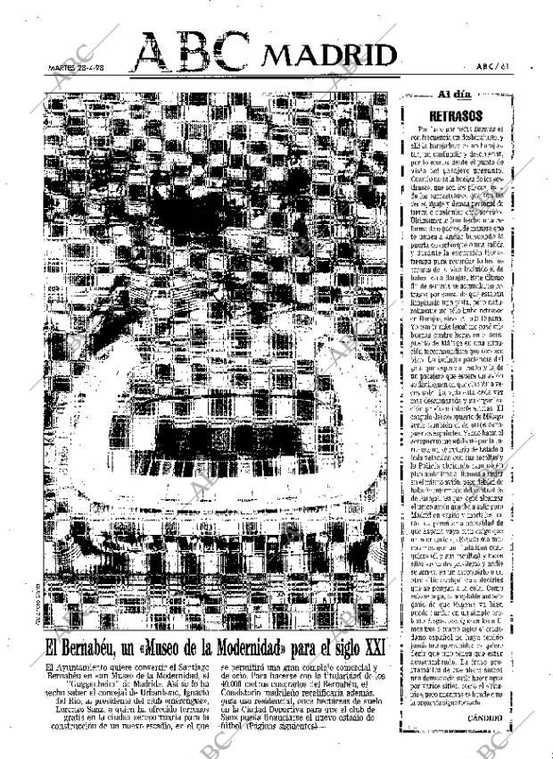 ABC MADRID 28-04-1998 página 61
