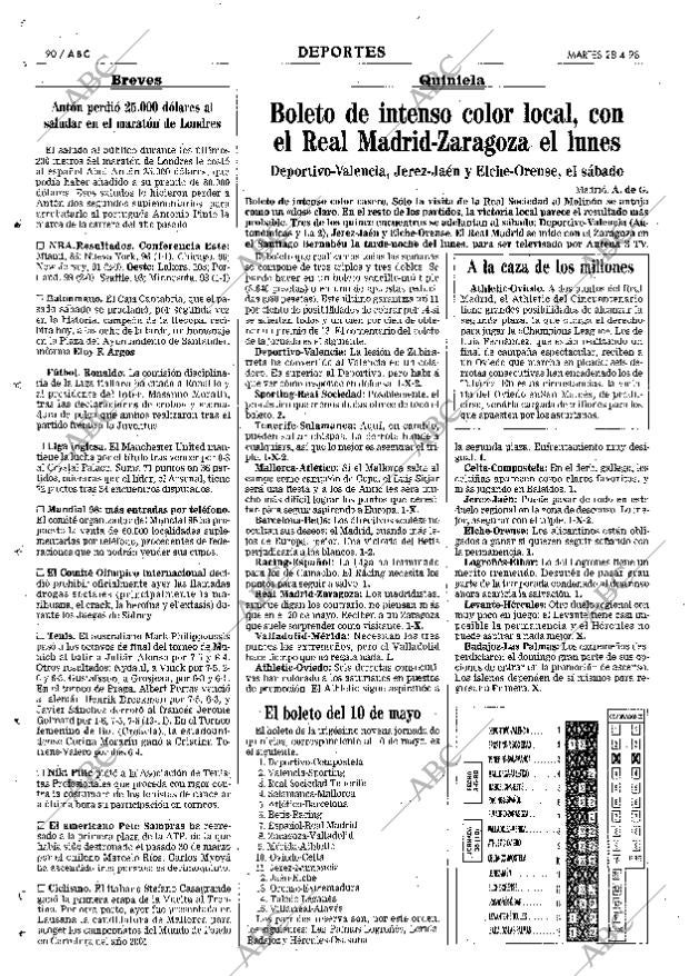 ABC MADRID 28-04-1998 página 90