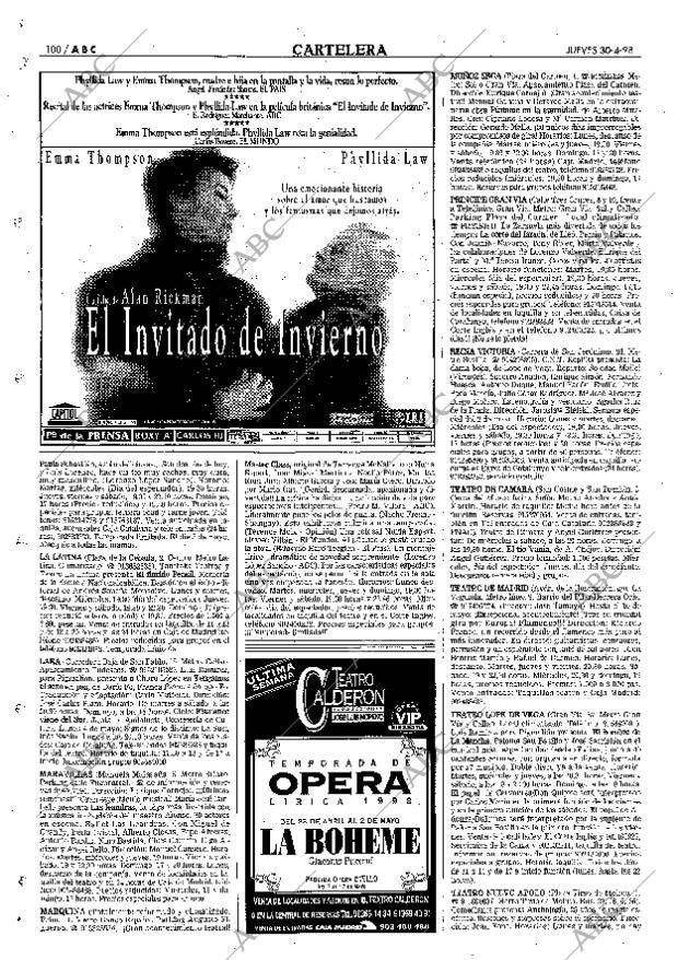 ABC MADRID 30-04-1998 página 100