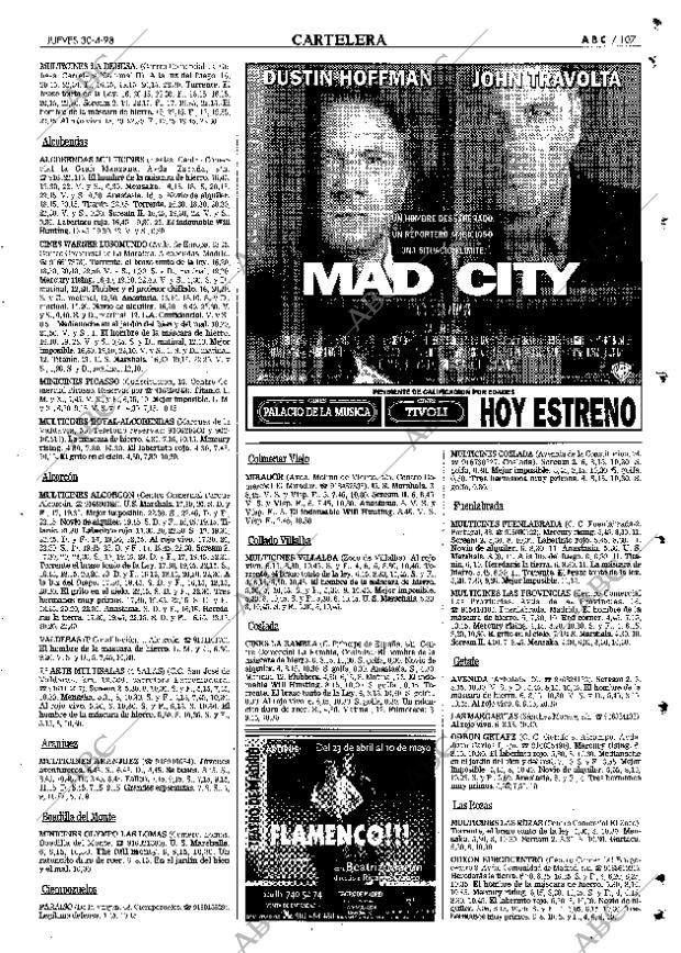 ABC MADRID 30-04-1998 página 107