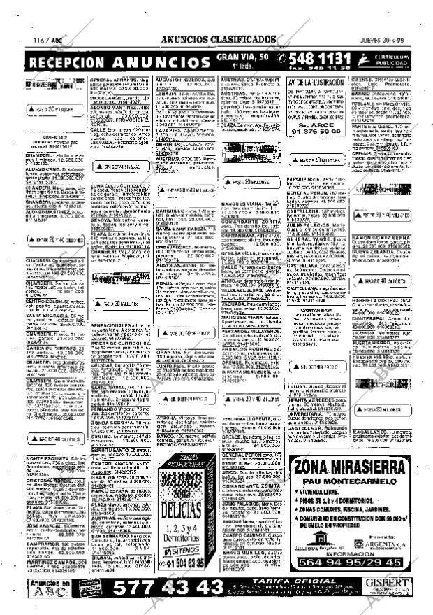 ABC MADRID 30-04-1998 página 116