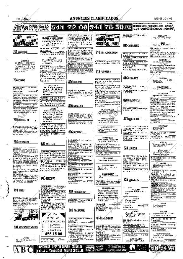 ABC MADRID 30-04-1998 página 126