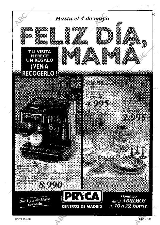 ABC MADRID 30-04-1998 página 137