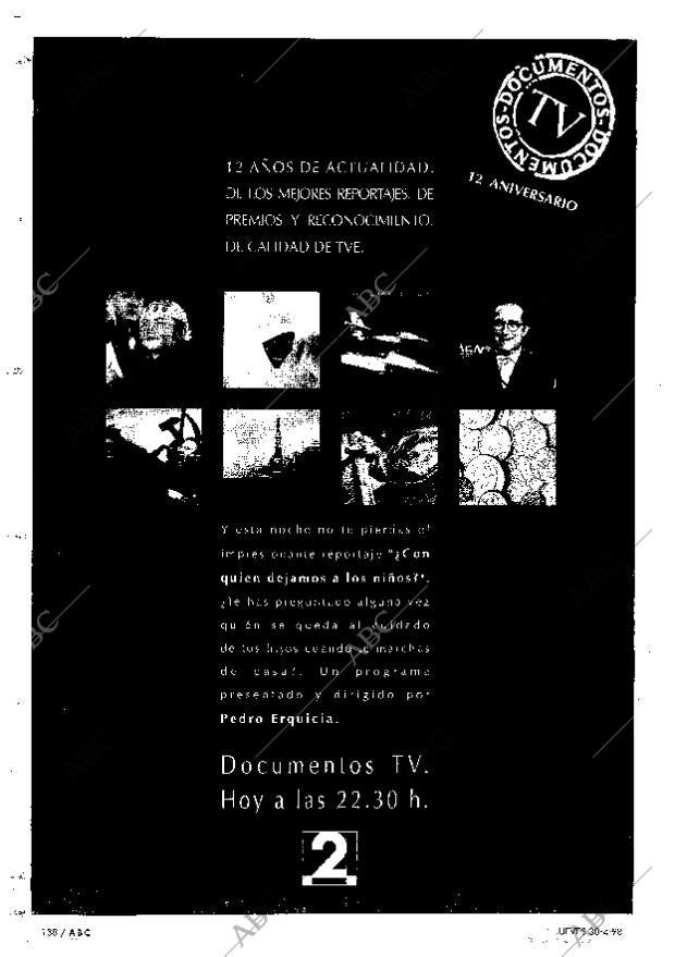 ABC MADRID 30-04-1998 página 138