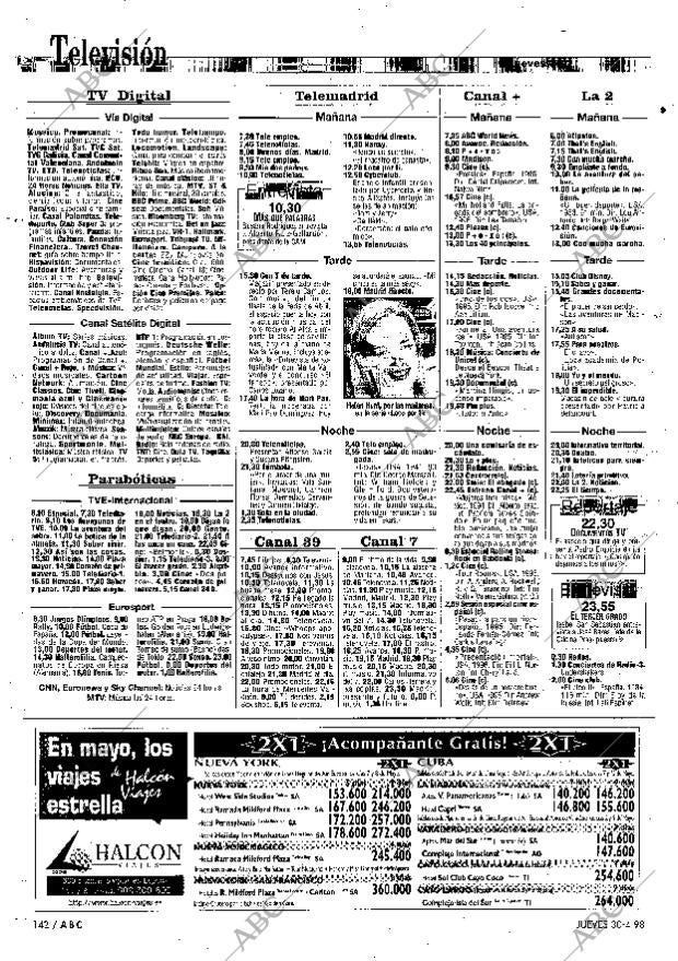 ABC MADRID 30-04-1998 página 142