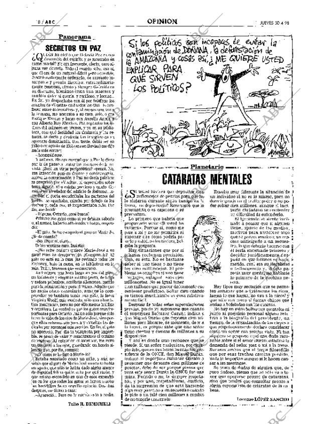 ABC MADRID 30-04-1998 página 18