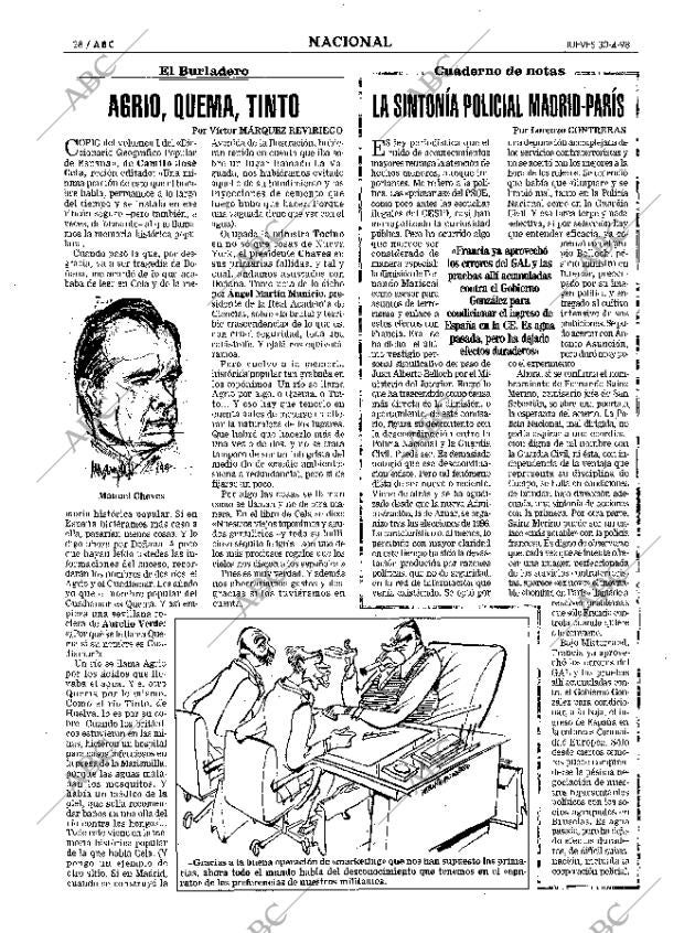 ABC MADRID 30-04-1998 página 28