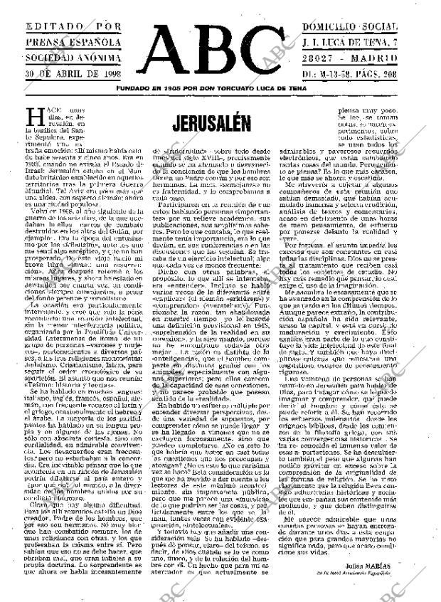 ABC MADRID 30-04-1998 página 3