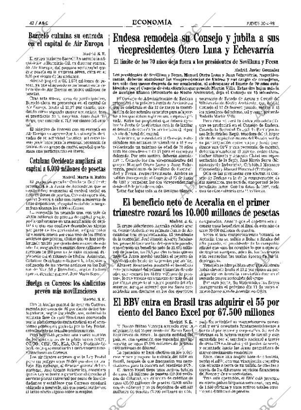 ABC MADRID 30-04-1998 página 42