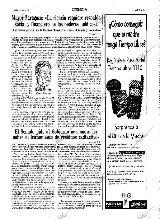 ABC MADRID 30-04-1998 página 57