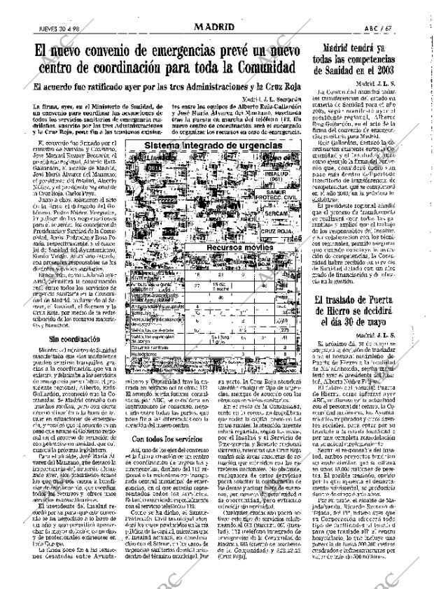 ABC MADRID 30-04-1998 página 67