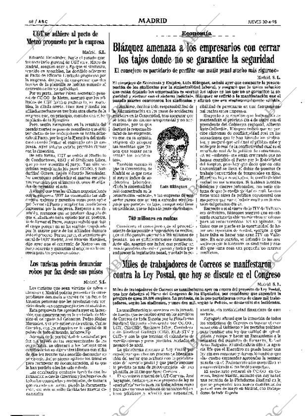 ABC MADRID 30-04-1998 página 68