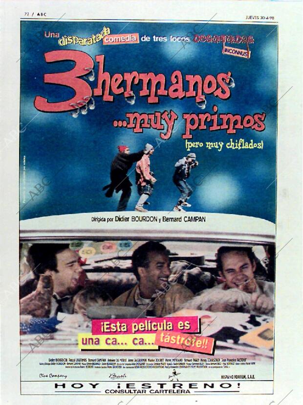 ABC MADRID 30-04-1998 página 72