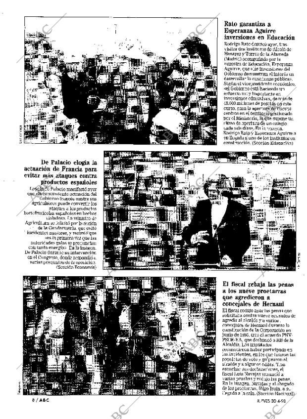 ABC MADRID 30-04-1998 página 8