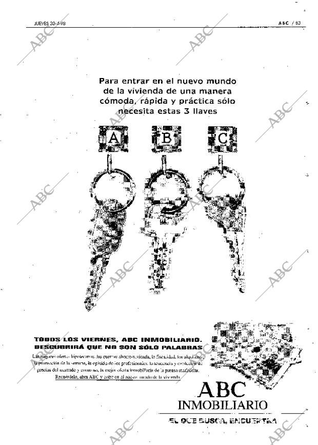ABC MADRID 30-04-1998 página 83