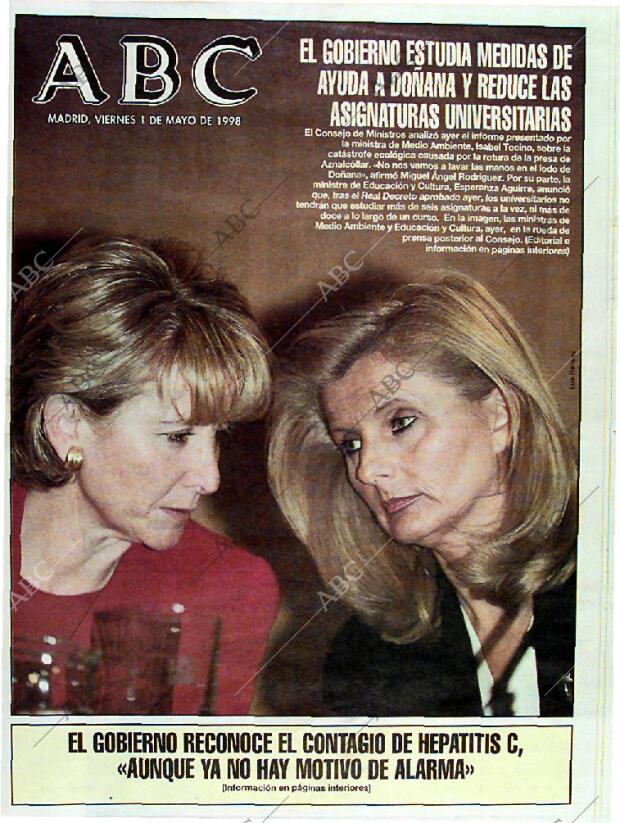 ABC MADRID 01-05-1998 página 1