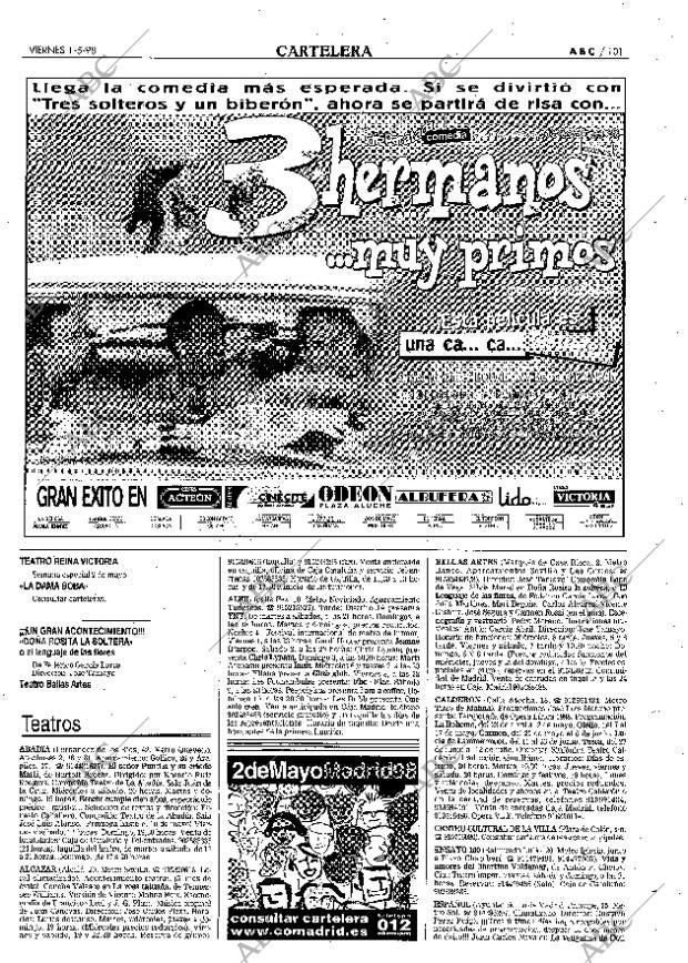 ABC MADRID 01-05-1998 página 101