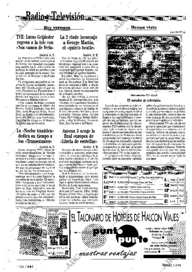 ABC MADRID 01-05-1998 página 124