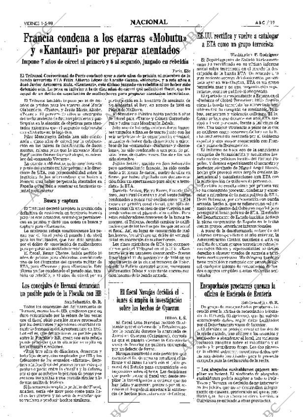 ABC MADRID 01-05-1998 página 19
